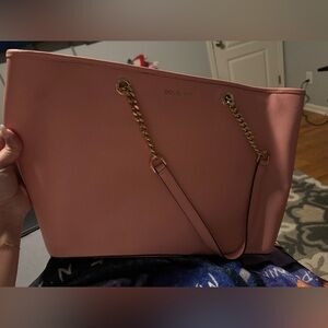 Light pink Michael kors large tote